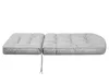 A light gray outdoor cushion set on a white background. Podgląd zdjęcia produktu
