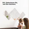 Zestaw 8 sztuk samoprzylepnych płytek lustrzanych Heilmetz, Podgląd zdjęcia produktu 2
