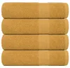 vidaXL Badetücher FROGN 4 Stk. Gold 100x150 cm 360 g/m² Produktbild-Vorschau 7