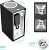 Maxkomfort Aussenleuchte 1268B1 Schwarz IP54 up&down GU10 Produktbild-Vorschau 10