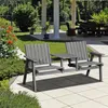 Gartenbank mit Tisch 3-in-1 Sitzgruppe, Holzbank mit Produktbild-Vorschau 4