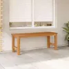 Ławka Ogrodowa, 114 Cm, Lite Drewno Tekowe Lumarko! Podgląd zdjęcia produktu 1