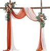 Set di fiori per arco nuziale VEVOR, fiori arancioni, per Anteprima dell’immagine prodotto 2