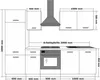 Küche Toni 260 cm Küchenzeile Küchenblock Singleküche Produktbild-Vorschau 4