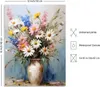 Vintage Blumen Leinwandbild 30x40 cm für Schlafzimmer und Produktbild-Vorschau 6