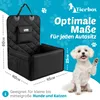 TIERBOX Hunde Autositz mit Kotbeutelspender [extra Stabil Produktbild-Vorschau 5