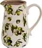 Dzbanek Home ESPRIT Biały Brązowy Zielony Kamionka Shabby Podgląd zdjęcia produktu 1