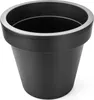 BigDean 3X Blumentopf XXL ø60 cm Classic anthrazit - mit Produktbild-Vorschau 4