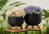HowHomely Blumentopf Rund 23 cm Höhe, ECO Pflanzkübel mit Produktbild-Vorschau 2
