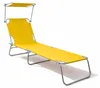 chaise longue de jardin à 3 pieds Lime 186x55x24cm avec Voir les images du produit 2
