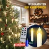MONZANA® Christbaumkerzen LED Kabellos 30er Set Batterie Produktbild-Vorschau 2