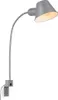 Bettleuchte Leselampe Wandlampe flexibel 1xE27 10W silber Produktbild-Vorschau 1