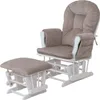 A rocking chair and ottoman set on a white background. Anteprima dell’immagine prodotto