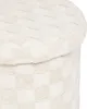 Kulatý skládací taburet PASTI, tuftovaný, Ø 38 cm Náhled obrázku produktu 4