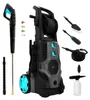 Cecotec 08140, Senkrecht, Elektro, 8 m, Schwarz, Grau, Produktbild-Vorschau 1