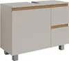 Meuble sous vasque simple Vicco J-Shape Cachemire/Artisan Voir les images du produit 1