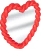 Atmosphera | Wandspiegel - Herz - 40 cm - Rot - Elegantes Produktbild-Vorschau 1