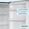 homeX Kühlschrank mit Gefrierfach | Kühl-Gefrierkombination Produktbild-Vorschau 8