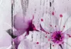 Akustikbild Blumen Holz 200x100 cm Bilder Akustikschaum Produktbild-Vorschau 2
