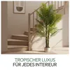 Meisterhome Areca Kunstpalme 180 cm – Große Tropische Produktbild-Vorschau 8