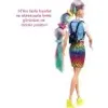 Barbie Poupée léopard aux cheveux arc-en-ciel (GRN81) Voir les images du produit 10
