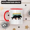 Trendation - Gepard Tasse Geschenk Retro (Rot) Produktbild-Vorschau 3