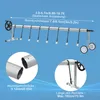 UISEBRT Aluminium Edelstahl Poolaufroller 3-5,7 m Produktbild-Vorschau 2