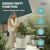 XXL Pflanzkübel „Millennium“ Ø59xH49 cm - 80L - Creme Weiß Produktbild-Vorschau 8