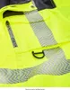 4PROTECT® Warnschutz-Bundjacke KENTUCKY Leuchtgelb/Grau XXL Produktbild-Vorschau 4