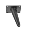 4er Set Möbelfüße Schräg 10 cm Schwarz Matt – Design Produktbild-Vorschau 2