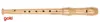 goki UC076 Flûte à bec, bois, avec écouvillon, naturel Voir les images du produit 2