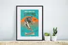 MuchoWow® MuchoWow® Gerahmtes Poster Vintage - Surfen - Produktbild-Vorschau 6