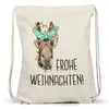 Frohe Weihnachten Turnbeutel Gymsack  Weihnachten Merry Produktbild-Vorschau 3