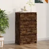 vidaXL Kredens dąb wędzony 60x35x98,5 cm materiał Podgląd zdjęcia produktu 8