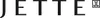 The image shows the brand name "JETTE" in large black letters, followed by a small square logo containing the letters "JL". Podgląd zdjęcia produktu