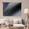 MuchoWow® Wandteppich Wandbehang Leder - Textur - Schwarz - Produktbild-Vorschau 5