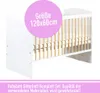 KMbaby Babybett K2 gelb-weiss 120x60 mit 10tlg Bettwäsche Produktbild-Vorschau 3