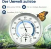 Raumthermometer und Hygrometer aus Edelstahl – Präziser Produktbild-Vorschau 5