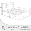 Yaheetech Bettrahmen Metallbett für 160 x 200 cm Matratze Produktbild-Vorschau 7