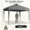 Sekey Faltpavillon 3x3 m, wasserdicht, UV-Schutz 50+, Produktbild-Vorschau 2