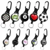 Ausweis Halter Jojo Fußball Schlüsselband 70cm ausziehbar Produktbild-Vorschau 5