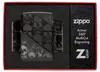 Accendino Zippo Armor High Polish Black con teschi, Anteprima dell’immagine prodotto 6