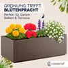 CASARIA® Blumenkasten "Ethica“ 80L 80x36x35cm Ablaufboden Produktbild-Vorschau 7