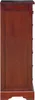 vidaXL Commode marron 45 x 35 x 100,5 cm Bois d'acajou Voir les images du produit 6