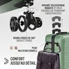 DEUBA® Set de 3x Valises Rigides M, L, XL - Serrure Voir les images du produit 4