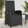 vidaXL Poltrona da giardino con poggiapiedi 2 pz. Anteprima dell’immagine prodotto 3