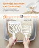 Feandrea Katzenklo mit hohen Seitenwänden, XL, offene Produktbild-Vorschau 6