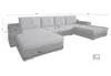 Diagram of a couch with dimensions indicated. Náhled obrázku produktu