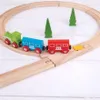 BigJigs Holz Eisenbahn mechanische Weichen - Produktbild-Vorschau 3