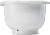 A side view of a white mixing bowl. Náhľad obrázku produktu